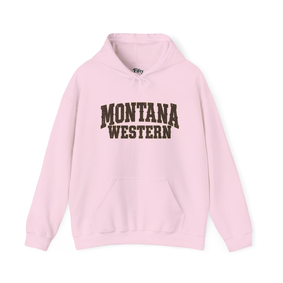 Montana Western Unisex Hoodie State Name Graphic