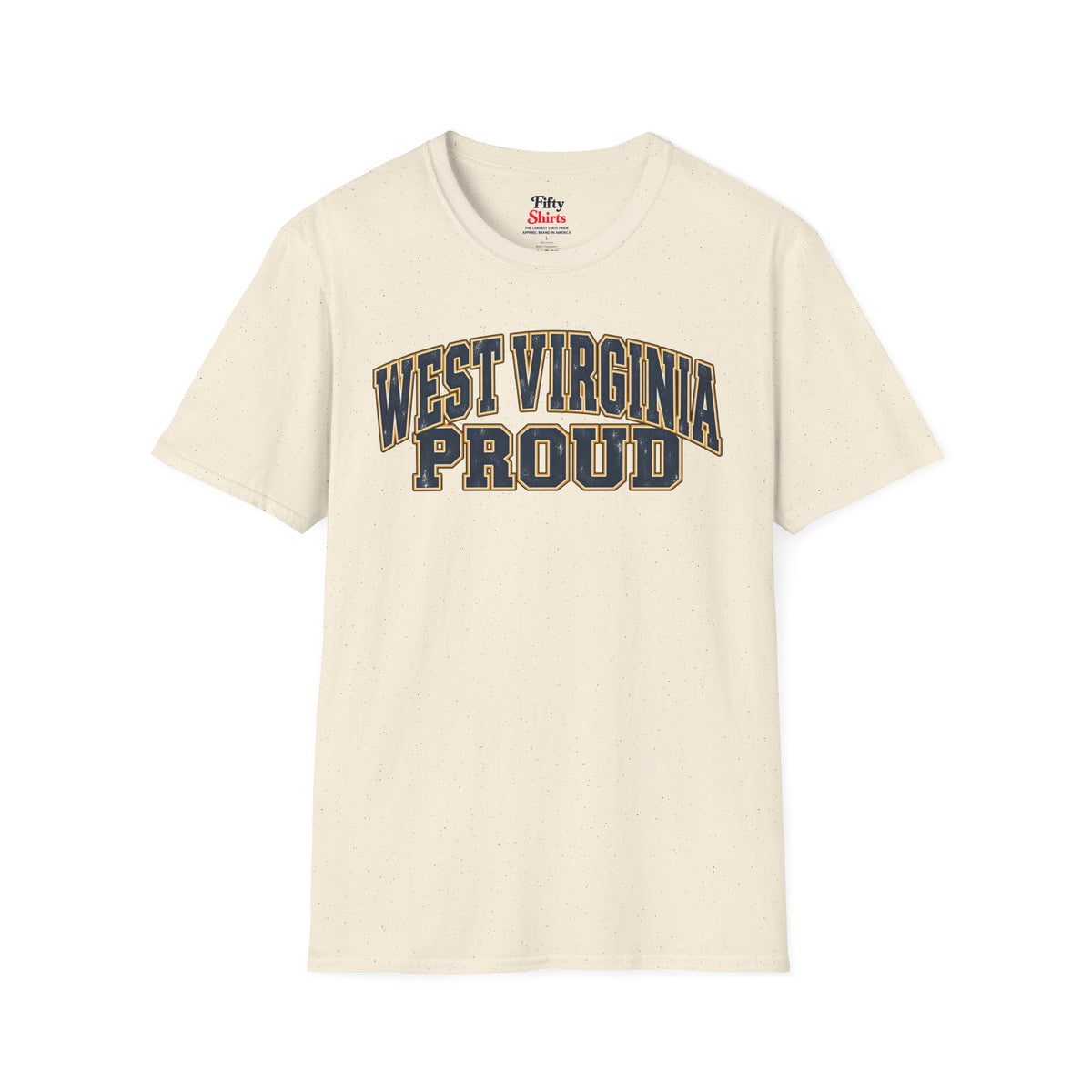 West Virginia Proud Unisex Softstyle T Shirt State Name Graphic Tee
