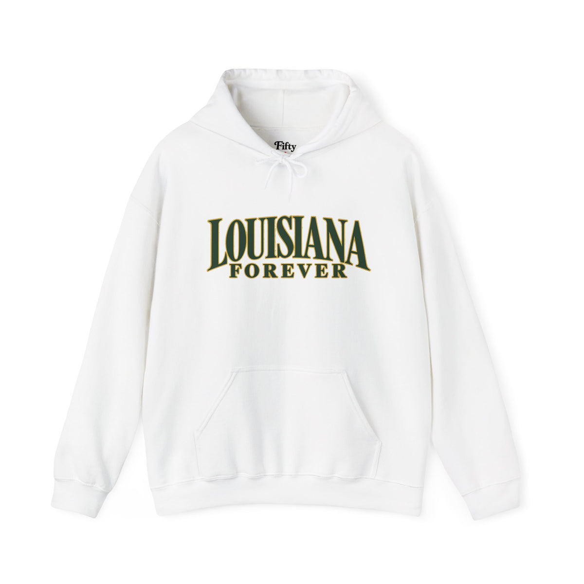 Louisiana Forever Unisex Hoodie State Name Graphic