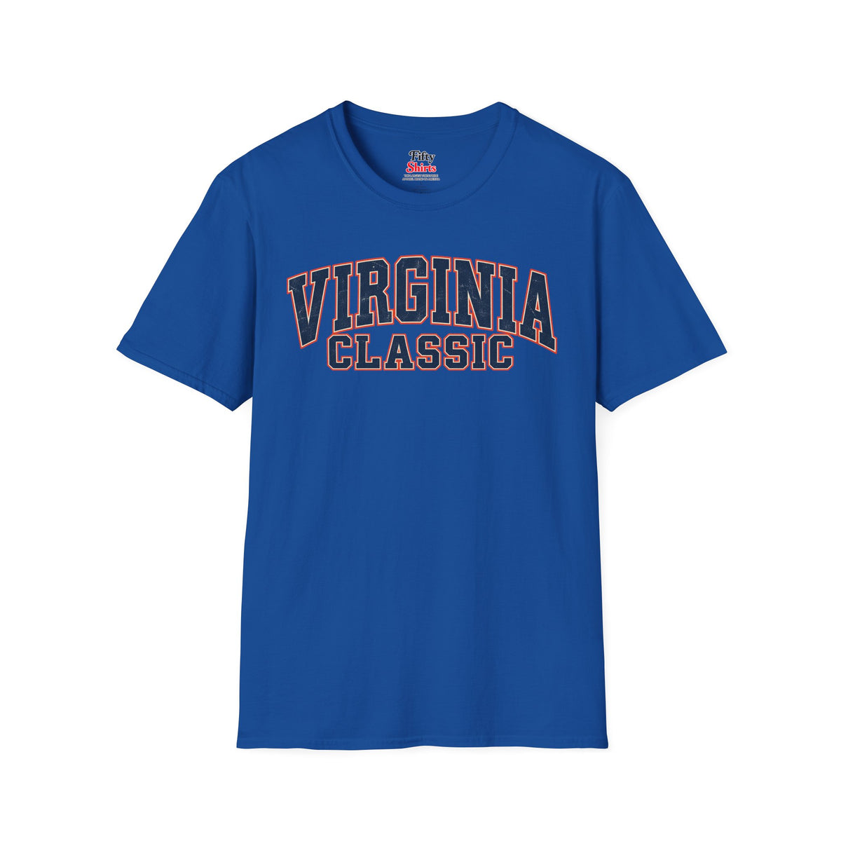 Virginia Classic Unisex Softstyle T Shirt State Name Graphic Tee