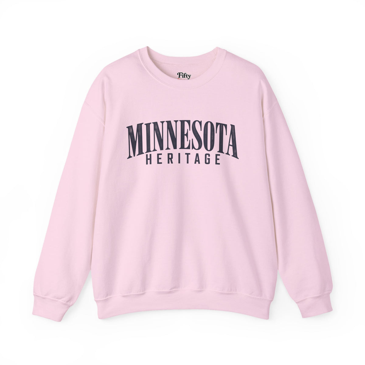Minnesota Heritage Unisex Crewneck Sweatshirt State Name Graphic