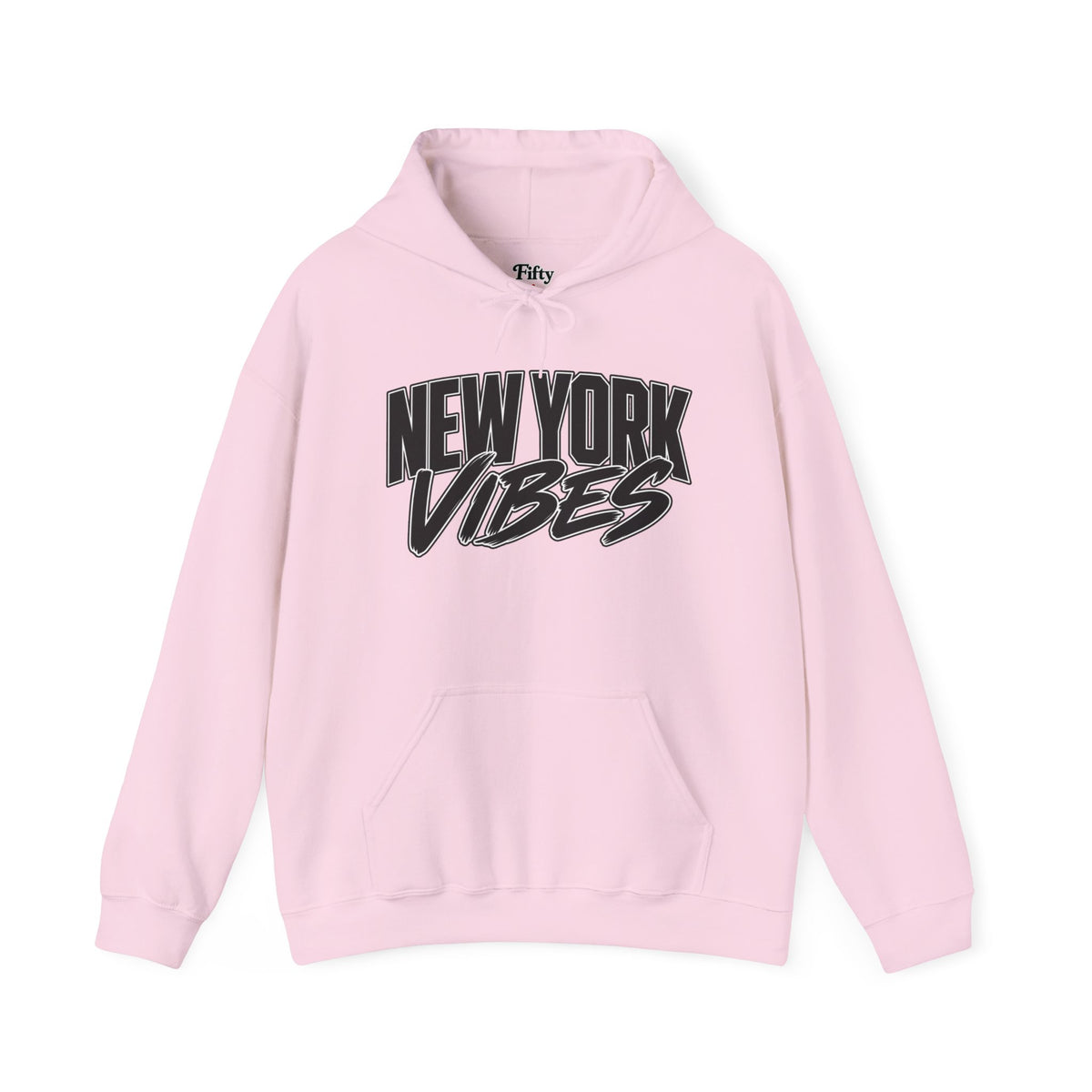 New York Vibes Unisex Hoodie State Name Graphic