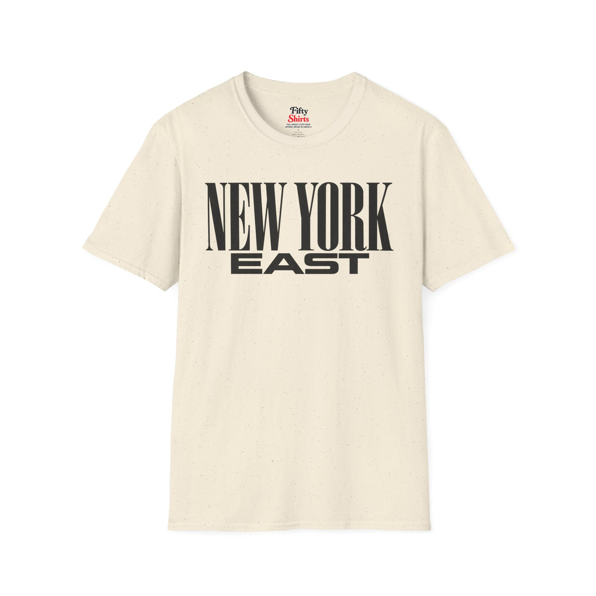 New York East Unisex Softstyle T Shirt State Name Graphic Tee