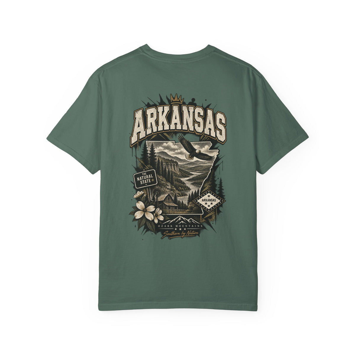 Arkansas Street Culture Unisex Comfort Color 1717 Streetwear Graphic Tee