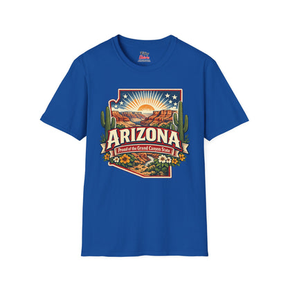 Arizona State Pride Unisex Softstyle T Shirt State Pride Graphic Tee Collections FS03