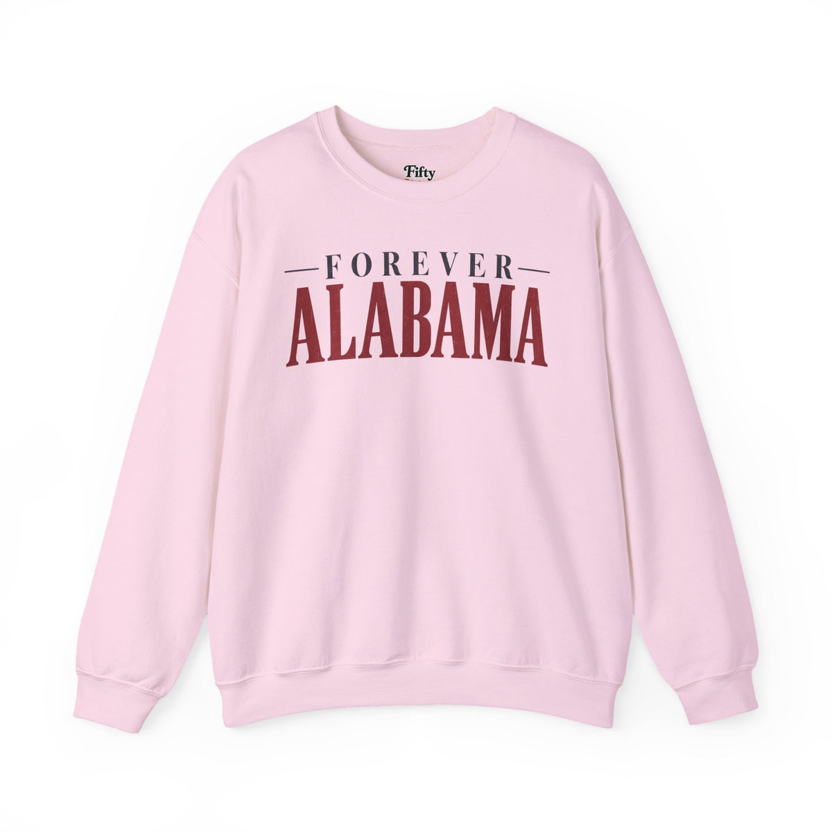 Forever Alabama Unisex Crewneck Sweatshirt State Name Graphic