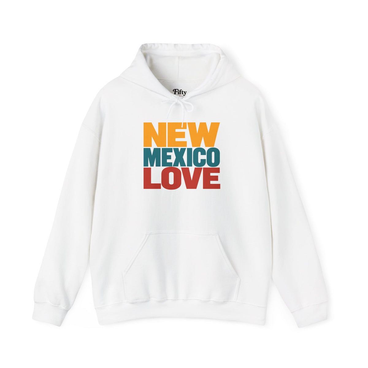 New Mexico Love Unisex Hoodie State Name Graphic