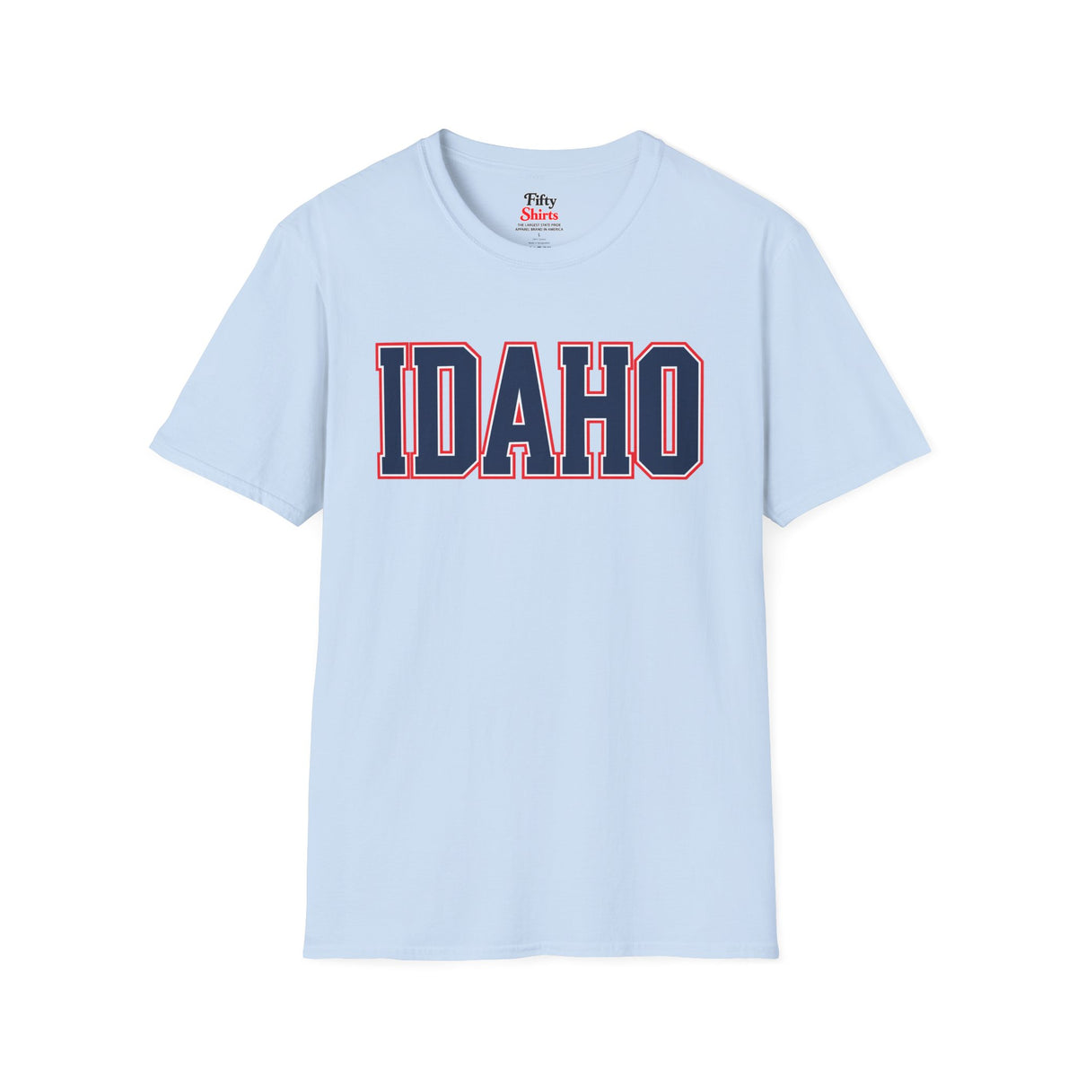 Idaho Unisex Softstyle T Shirt State Name Graphic Tee
