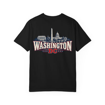 Washington DC Skyline Unisex Comfort Color 1717 Streetwear Graphic Tee