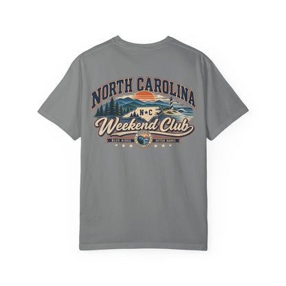 North Carolina Weekend Club Unisex Comfort Color 1717 Streetwear Graphic Tee