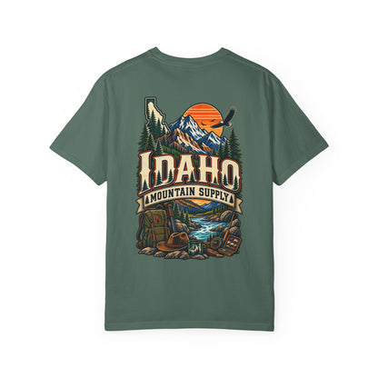 Idaho Mountain Supply Unisex Comfort Color 1717 Streetwear Graphic Tee