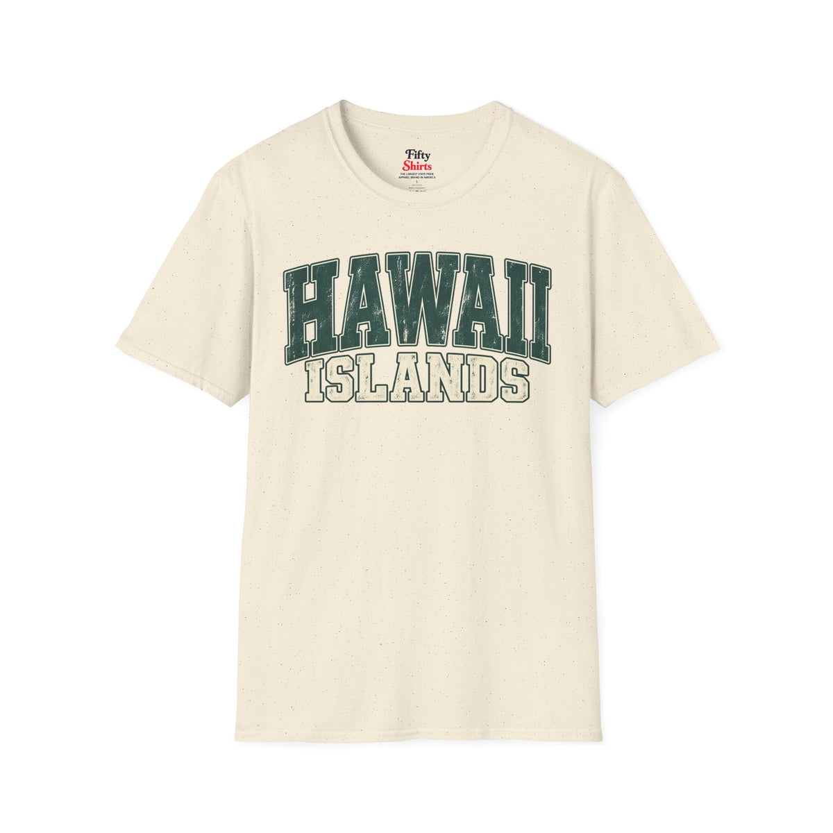 Hawaii Islands Unisex Softstyle T Shirt State Name Graphic Tee
