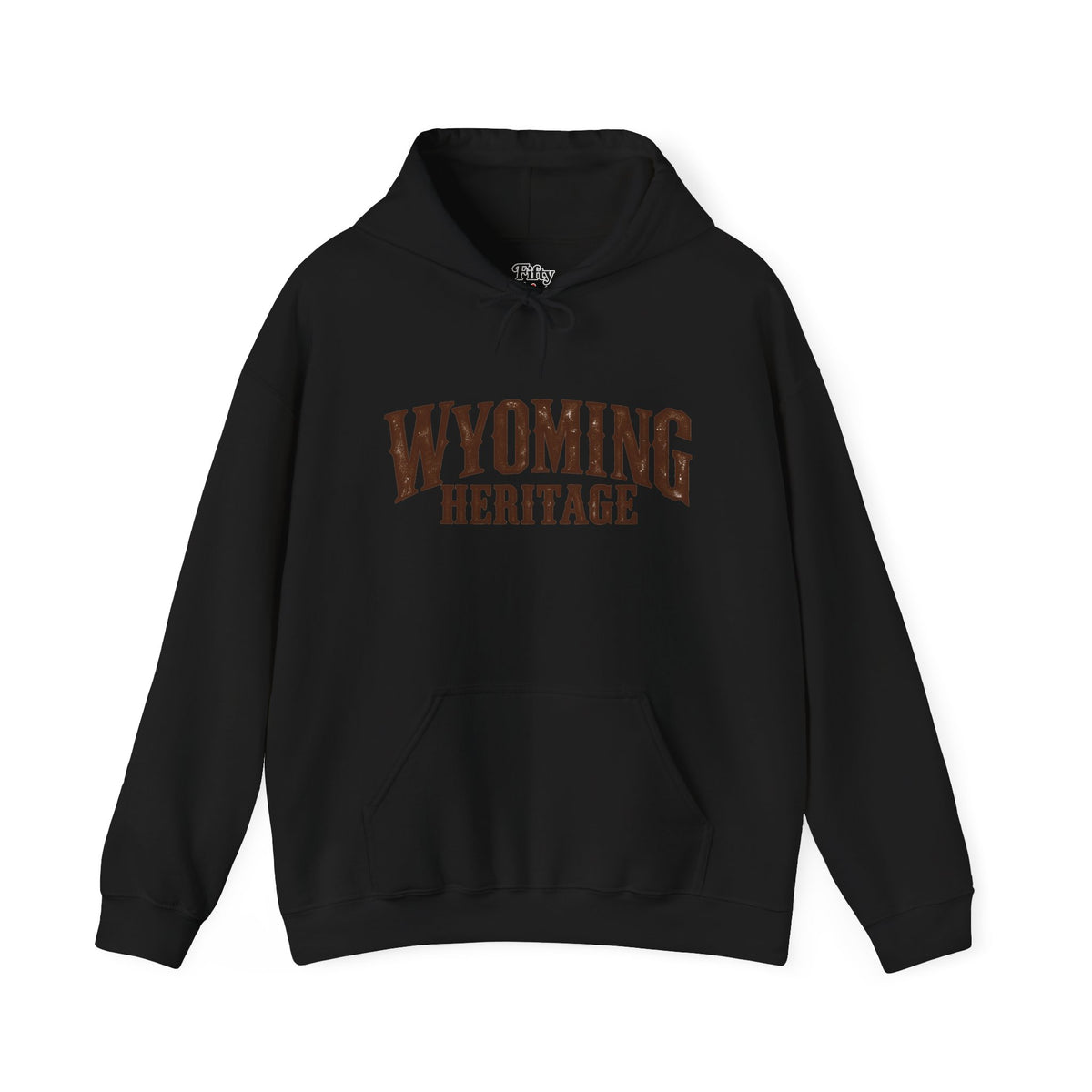 Wyoming Heritage Unisex Hoodie State Name Graphic