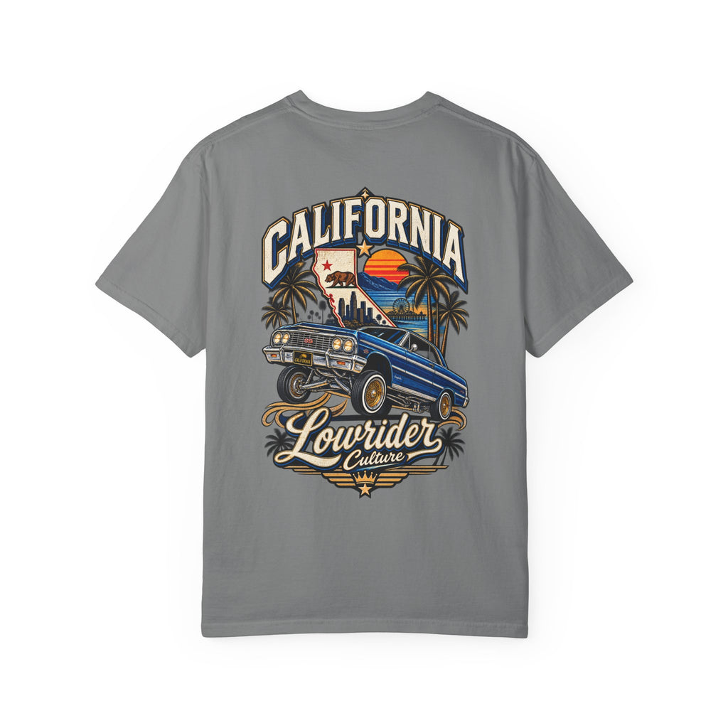 California Lowrider Culture  Unisex Comfort Color 1717 Streetwear Graphic Tee