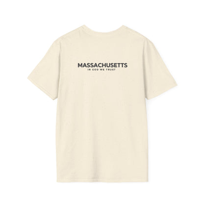 Massachusetts All State In God We Trust Unisex Everyday Tee