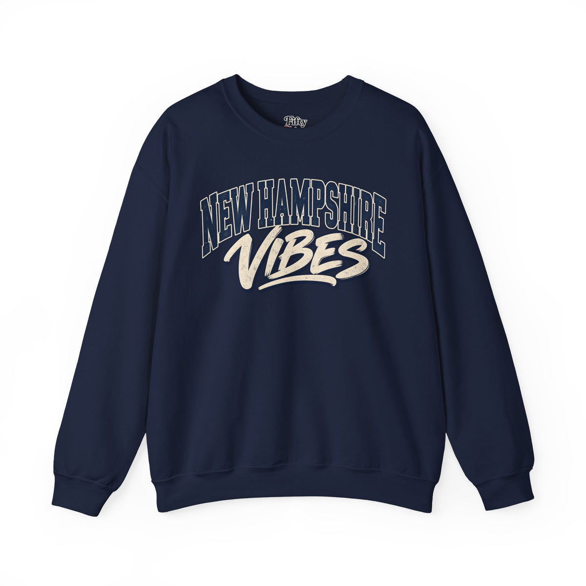 New Hampshire Vibes Unisex Crewneck Sweatshirt State Name Graphic