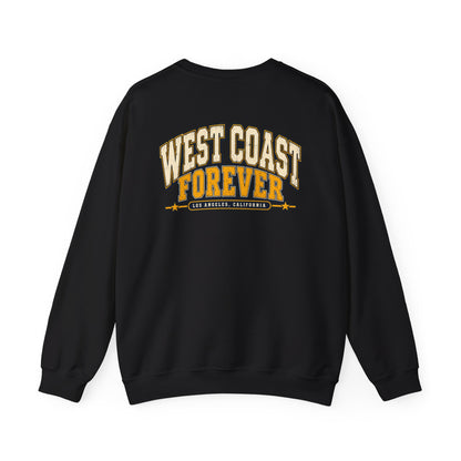 West Coast Forever Los Angeles Unisex Crewneck Sweatshirt Graphic