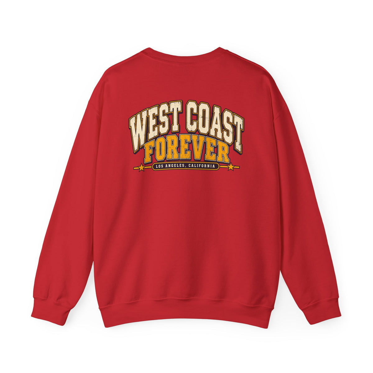 West Coast Forever Los Angeles Unisex Crewneck Sweatshirt Graphic