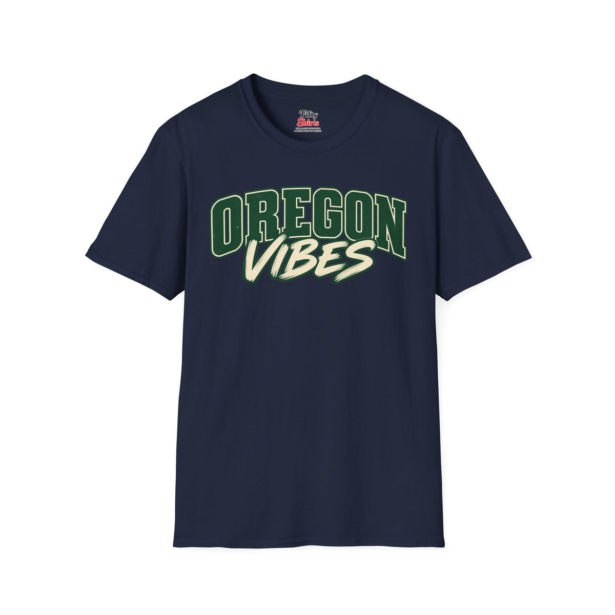 Oregon Vibes Unisex Softstyle T Shirt State Name Graphic Tee