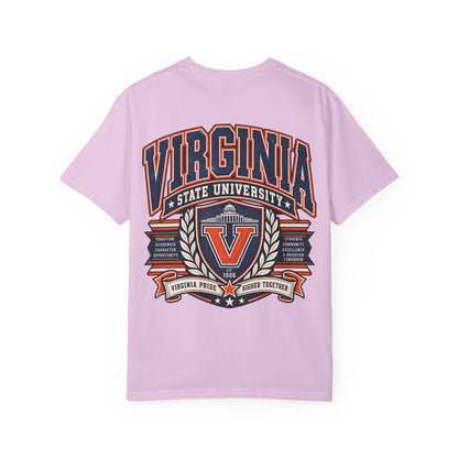 Virginia State University Unisex Comfort Color 1717 Streetwear Graphic Tee