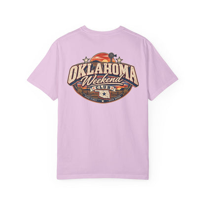 Oklahoma Weekend Club Unisex Comfort Color 1717 Streetwear Graphic Tee