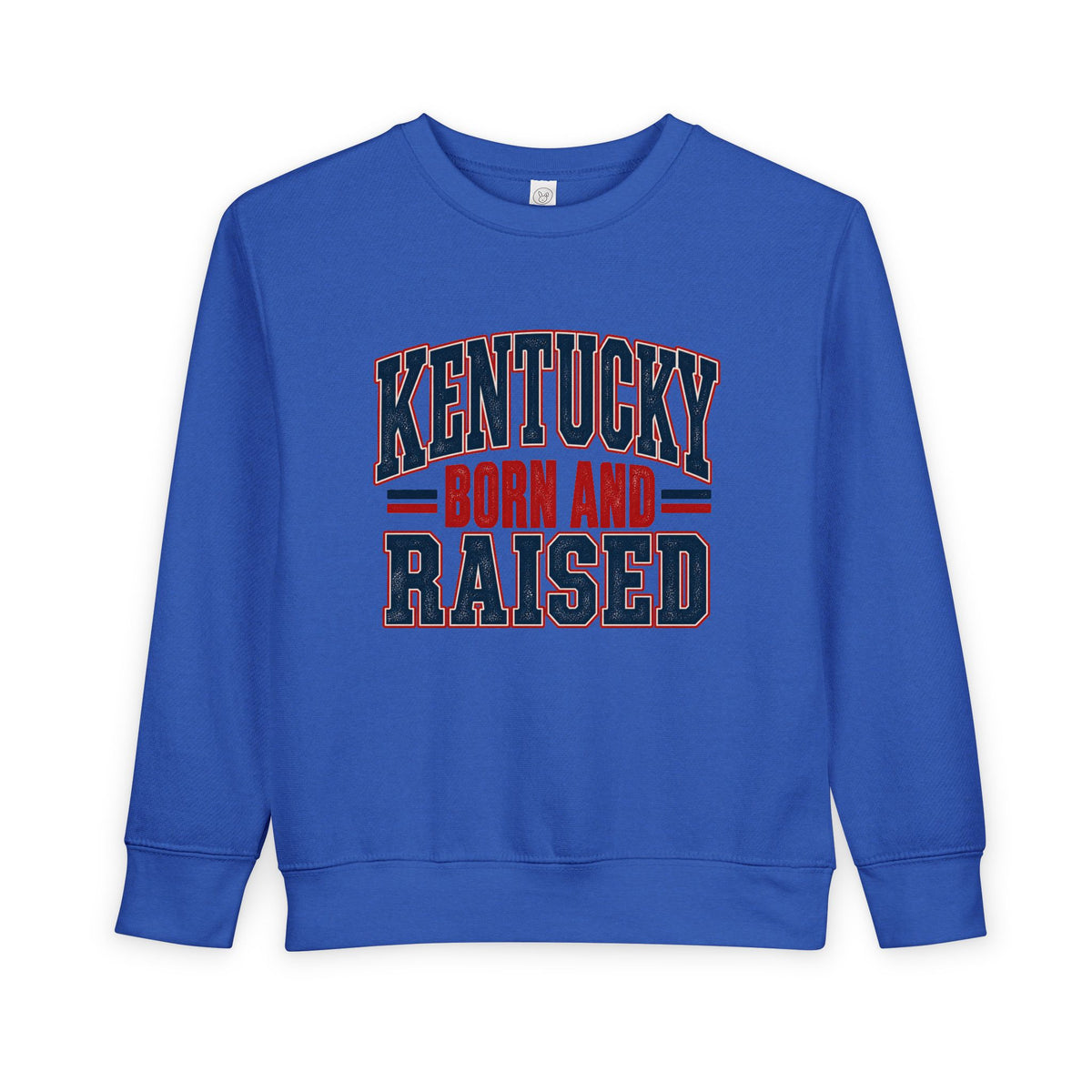 Kentucky Born and Raised Timeless Heritage Unisex Toddler Sweatshirt