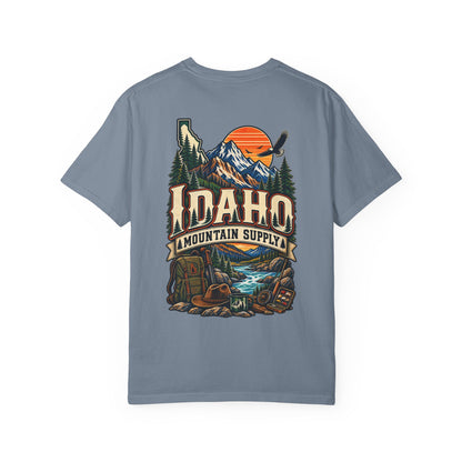 Idaho Mountain Supply Unisex Comfort Color 1717 Streetwear Graphic Tee