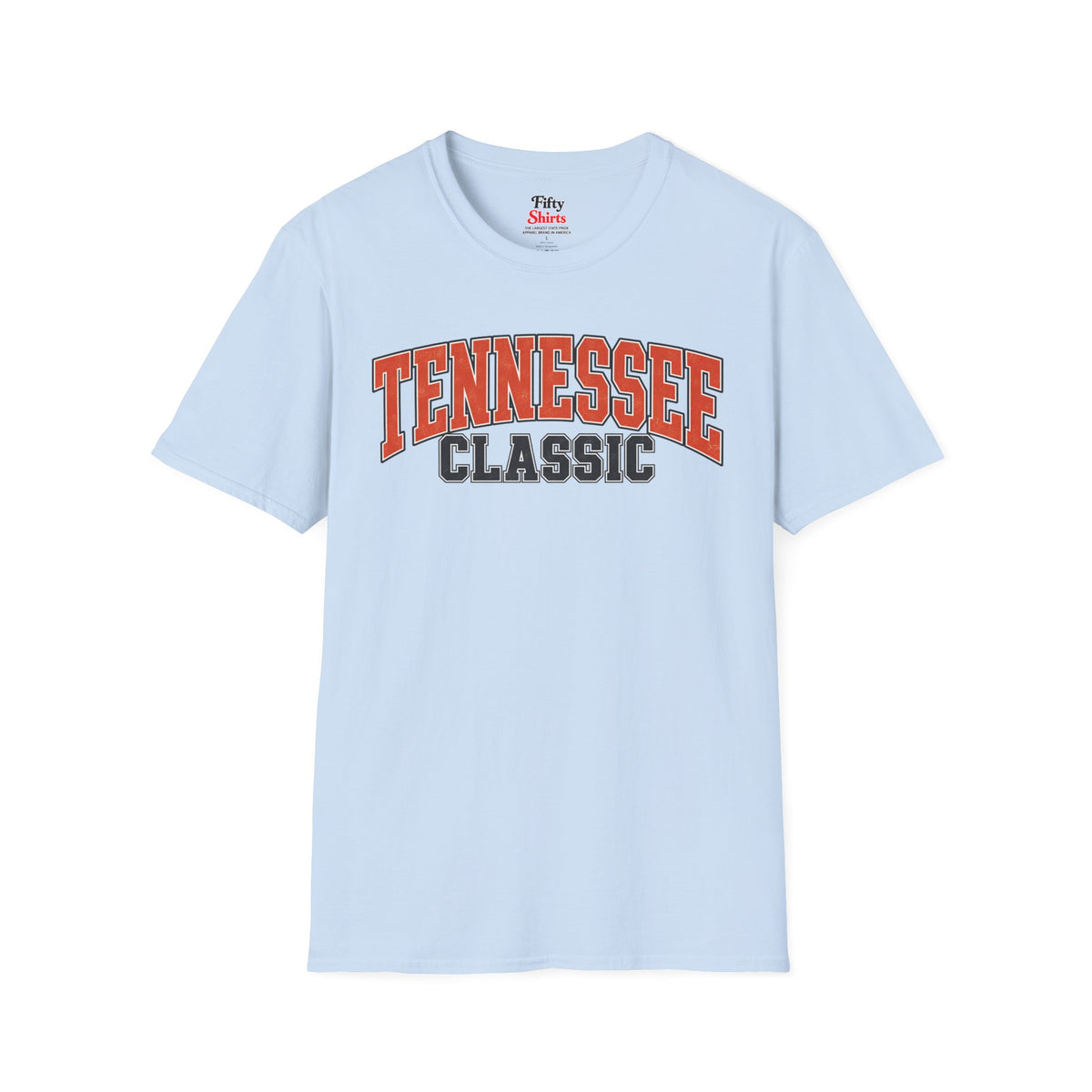 Tennessee Classic Unisex Softstyle T Shirt State Name Graphic Tee
