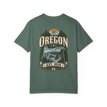 Oregon Established 1859 Unisex Comfort Color 1717 Streetwear Graphic Tee