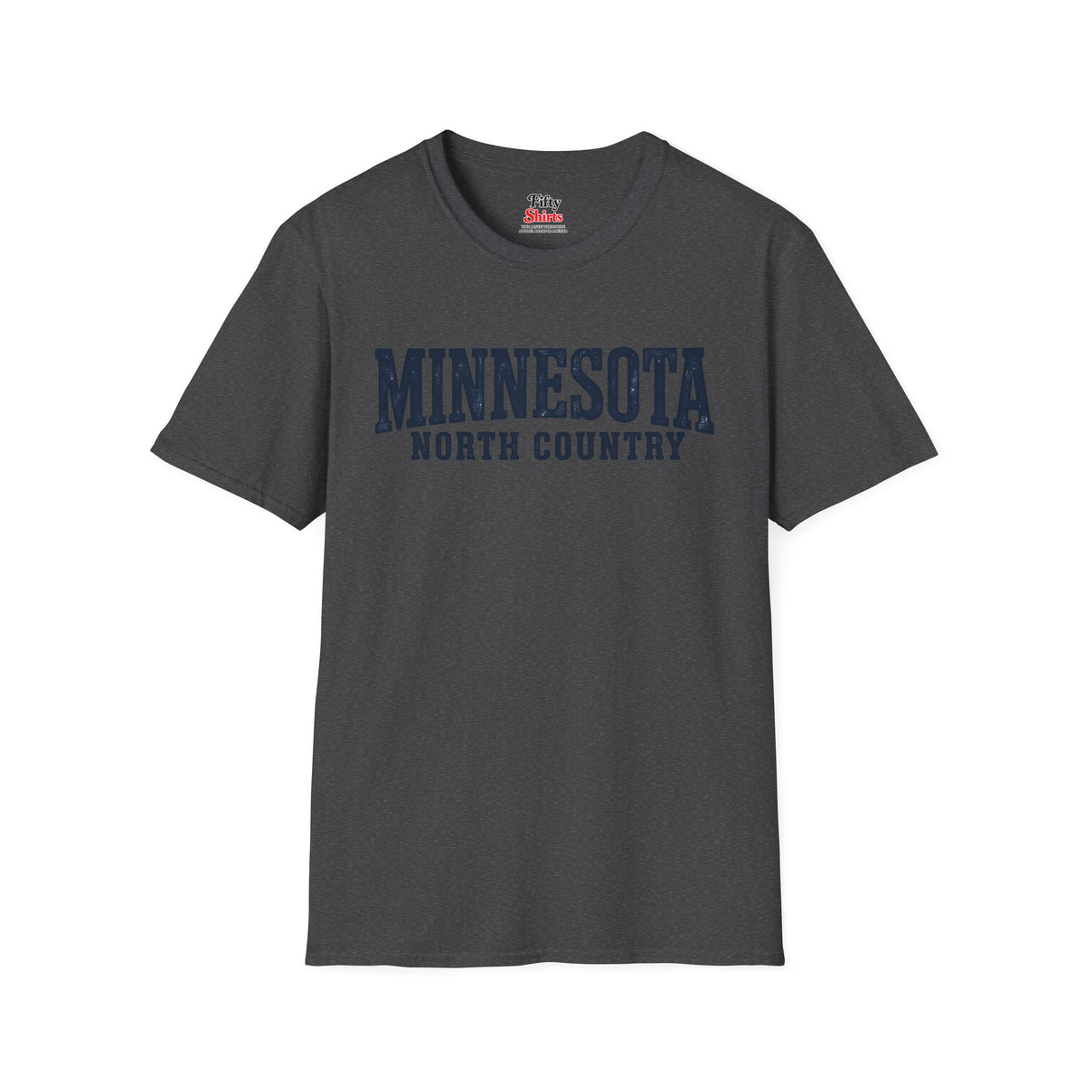Minnesota North Country Unisex Softstyle T Shirt State Name Graphic Tee
