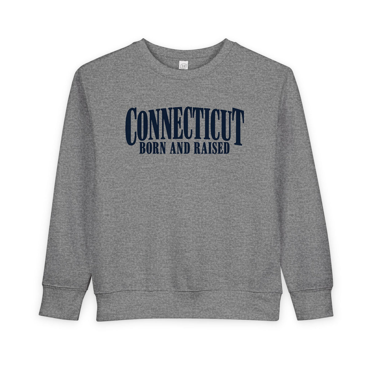 Connecticut Born and Raised Luxury Heritage Unisex Toddler Sweatshirt