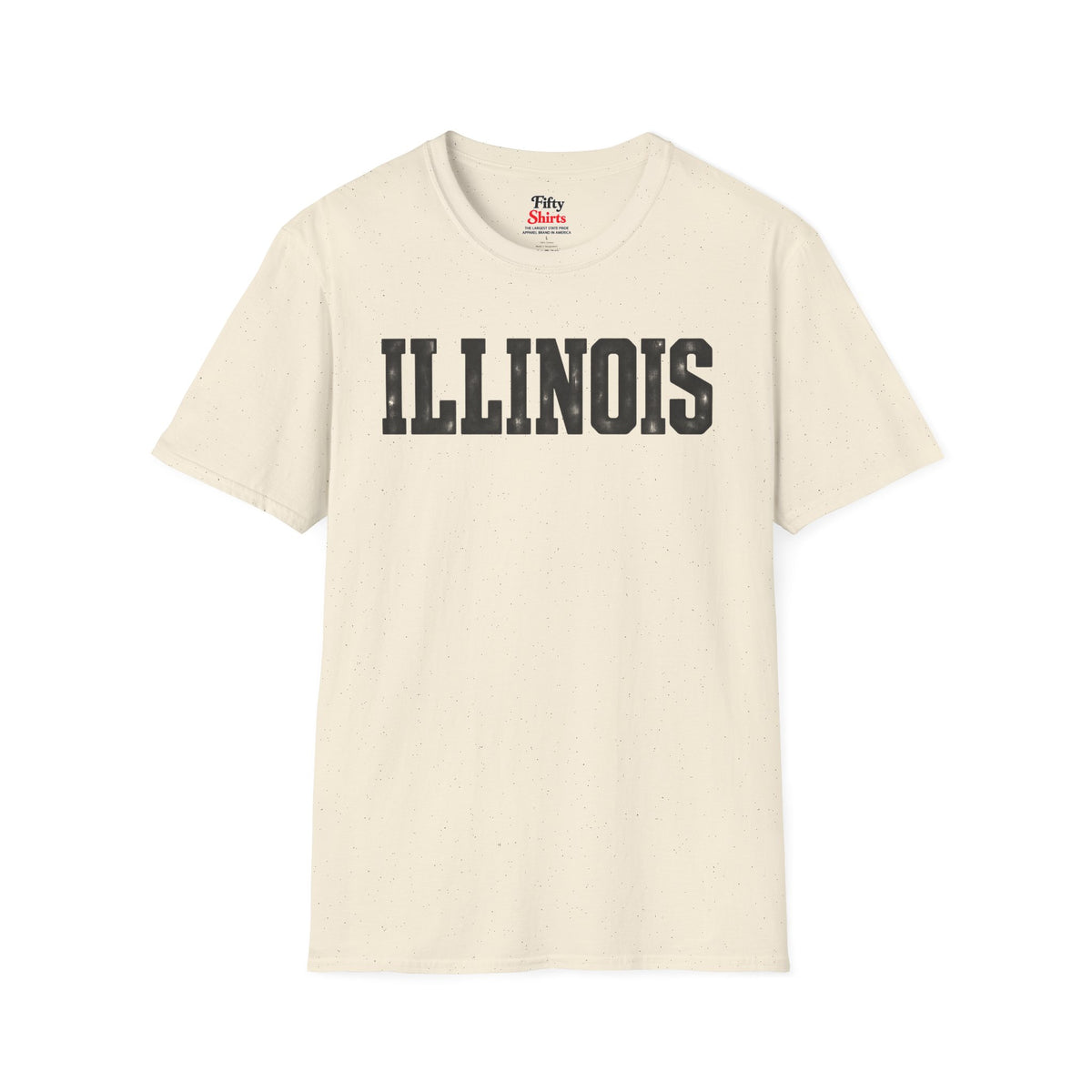 Illinois Unisex Softstyle T Shirt State Name Graphic Tee
