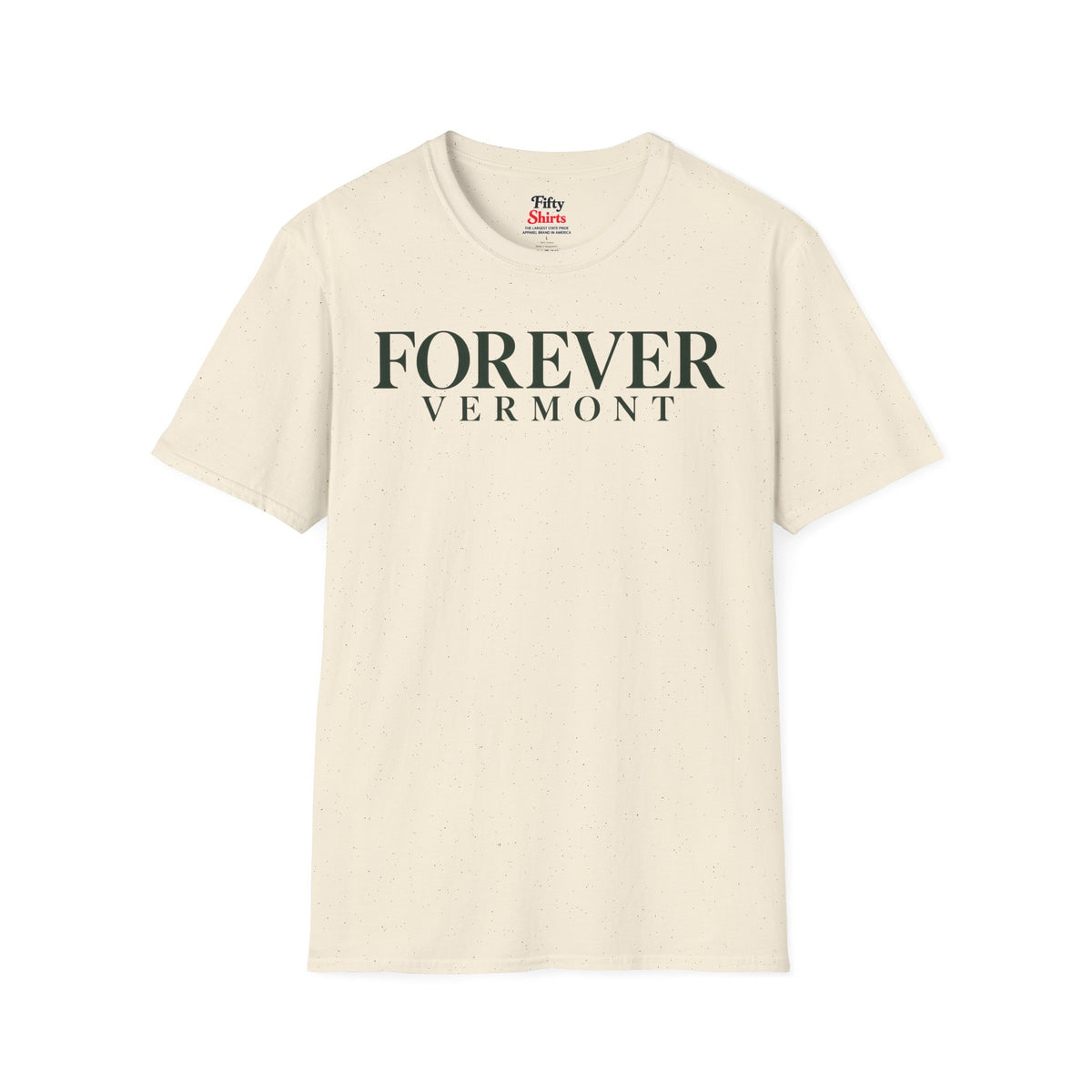 Forever Vermont Unisex Softstyle T Shirt State Name Graphic Tee