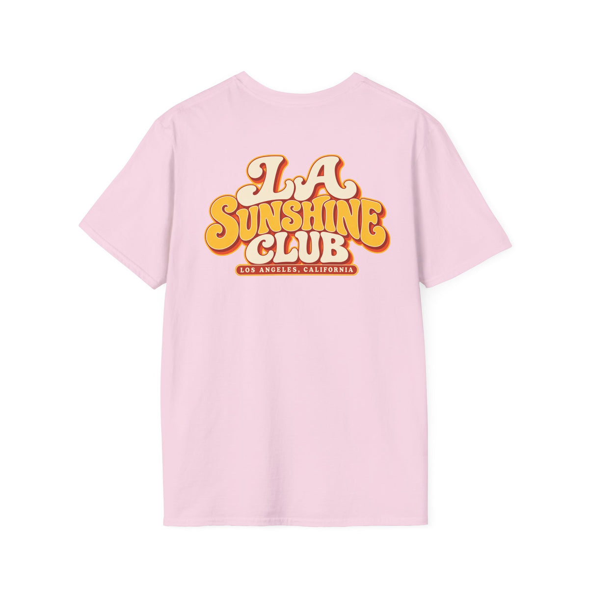 LA Sunshine Club Los Angeles Unisex Softstyle Graphic Tee