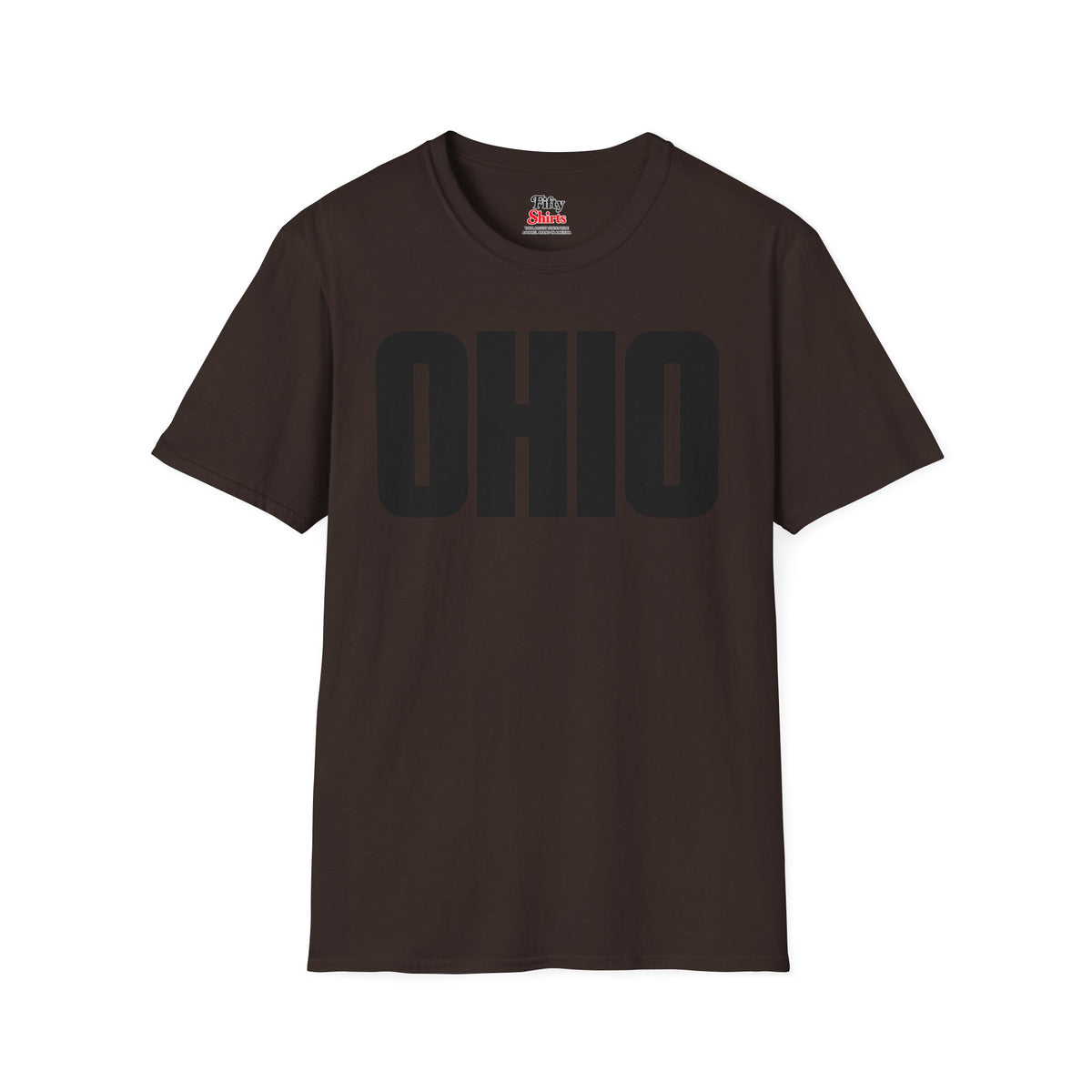 Ohio Unisex Softstyle T Shirt State Name Graphic Tee