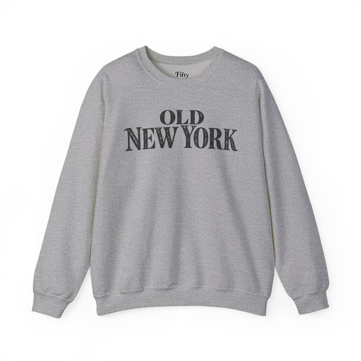 Old New York Unisex Crewneck Sweatshirt State Name Graphic