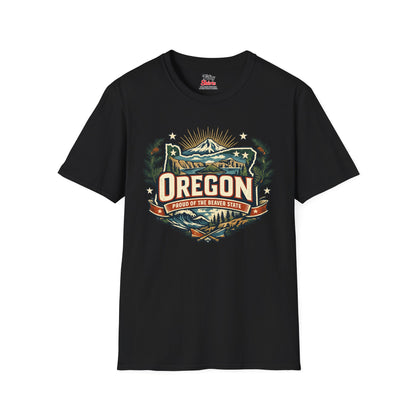 Oregon State Pride Unisex Softstyle T Shirt State Pride Graphic Tee Collections FS03