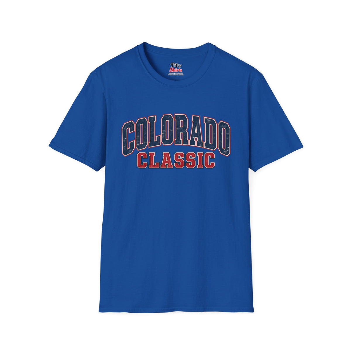 Colorado Classic Unisex Softstyle T Shirt State Name Graphic Tee