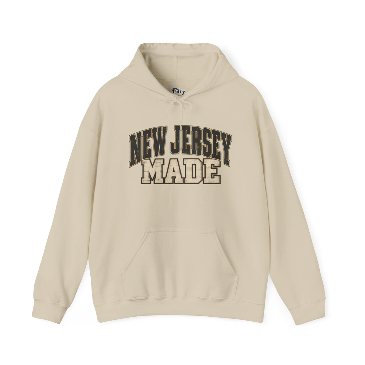 New Jersey Made Unisex Hoodie State Name Graphic