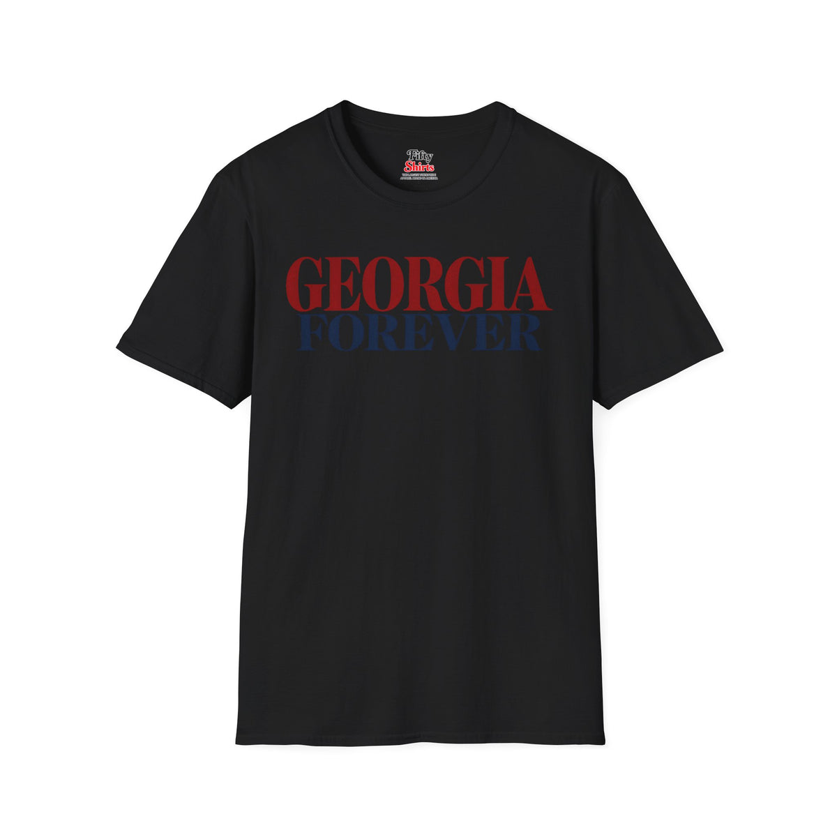 Georgia Forever Unisex Softstyle T Shirt State Name Graphic Tee