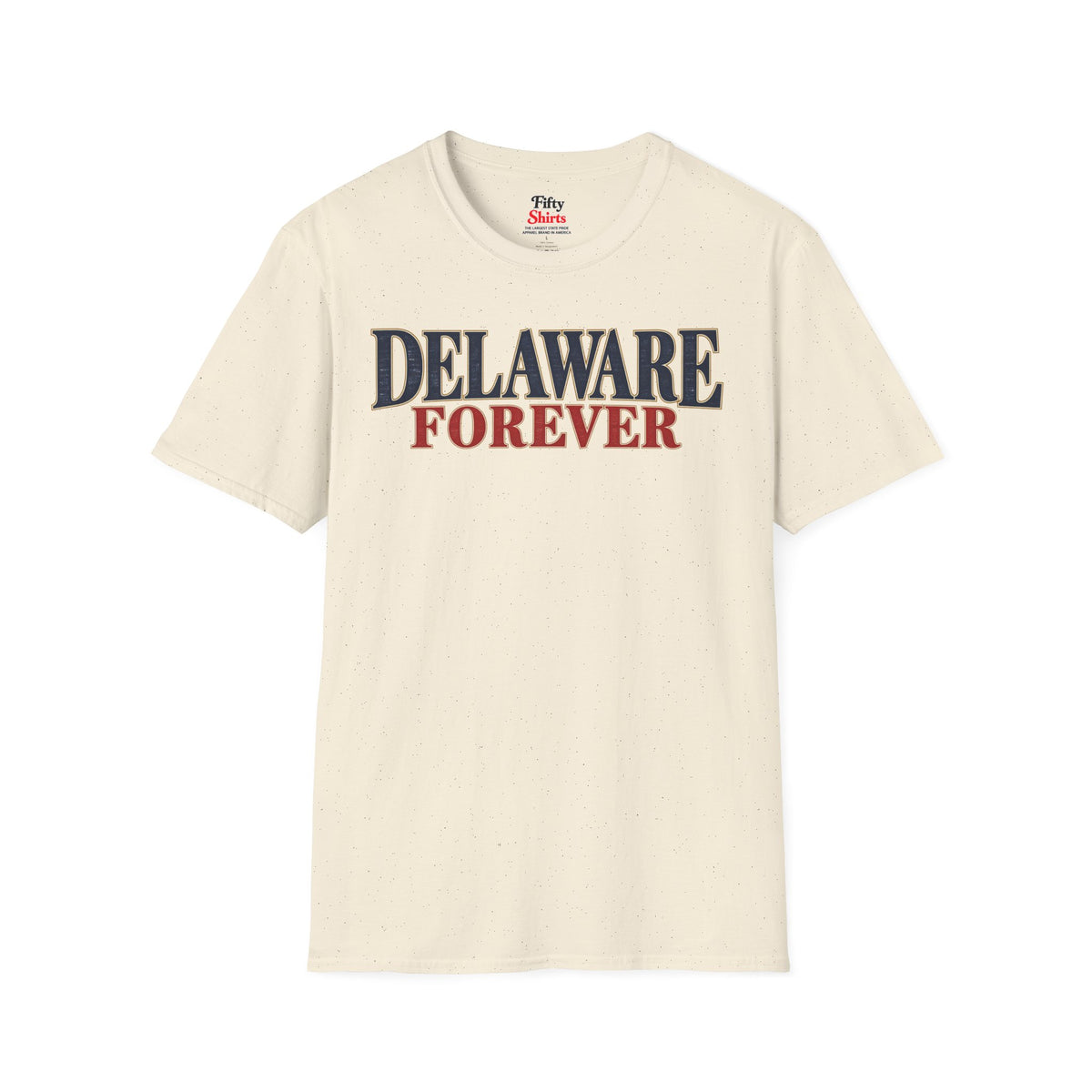 Delaware Forever Unisex Softstyle T Shirt State Name Graphic Tee