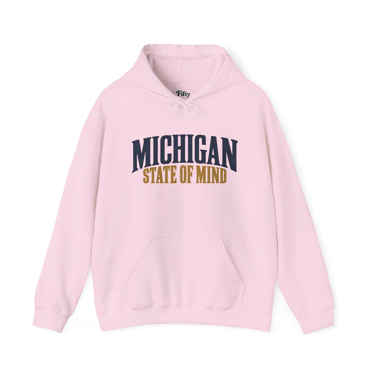 Michigan State of Mind Unisex Hoodie State Name Graphic