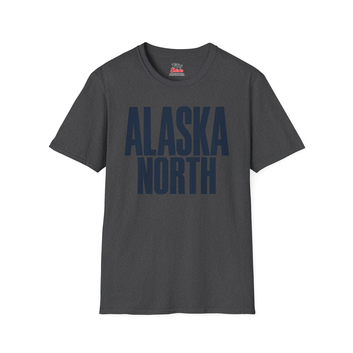 Alaska North Unisex Softstyle T Shirt State Name Graphic Tee