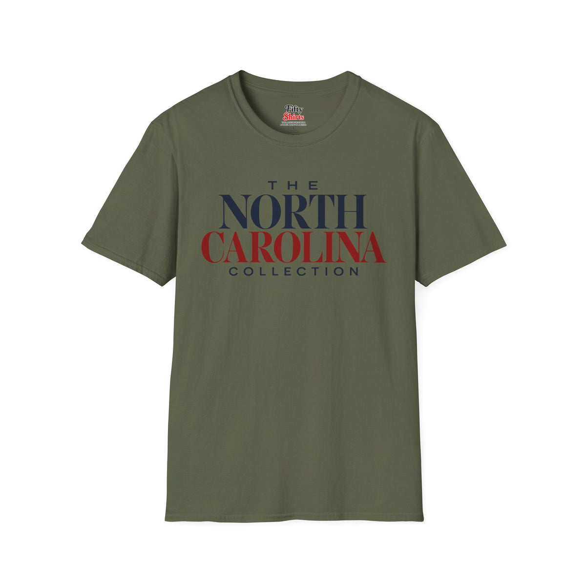 The North Carolina Collection Unisex Softstyle T Shirt State Name Graphic Tee