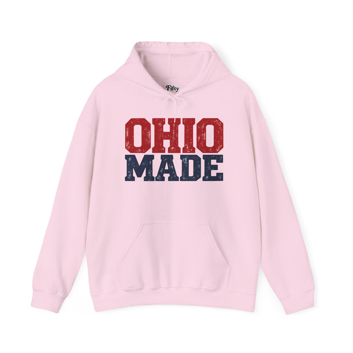 Ohio Made Unisex Hoodie State Name Graphic