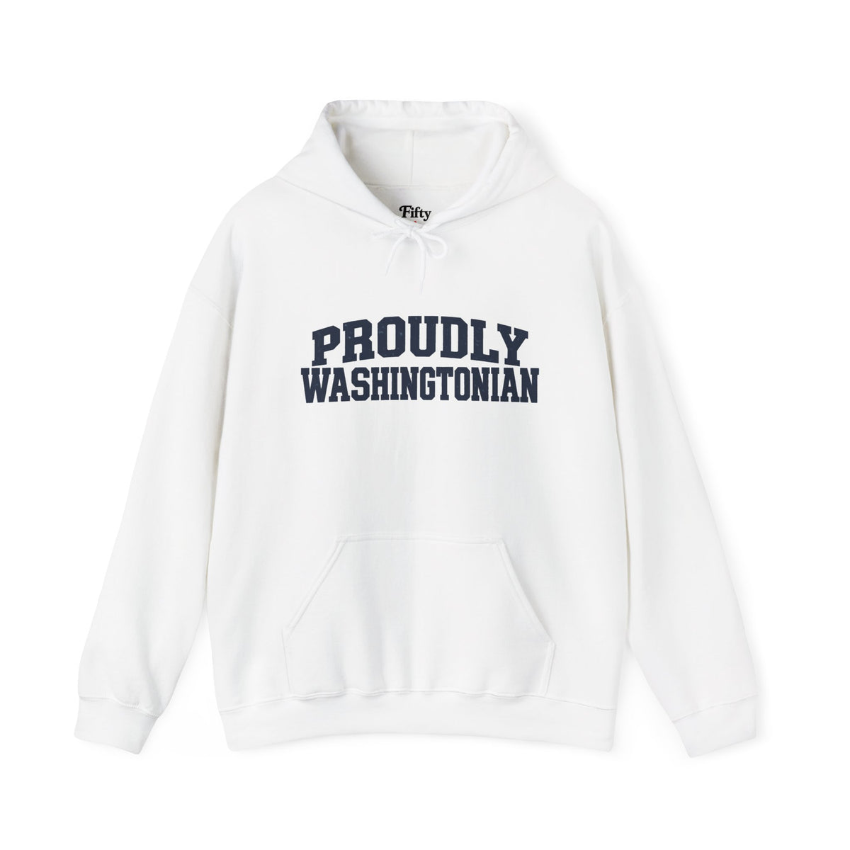 Proudly Washington Unisex Hoodie State Name Graphic