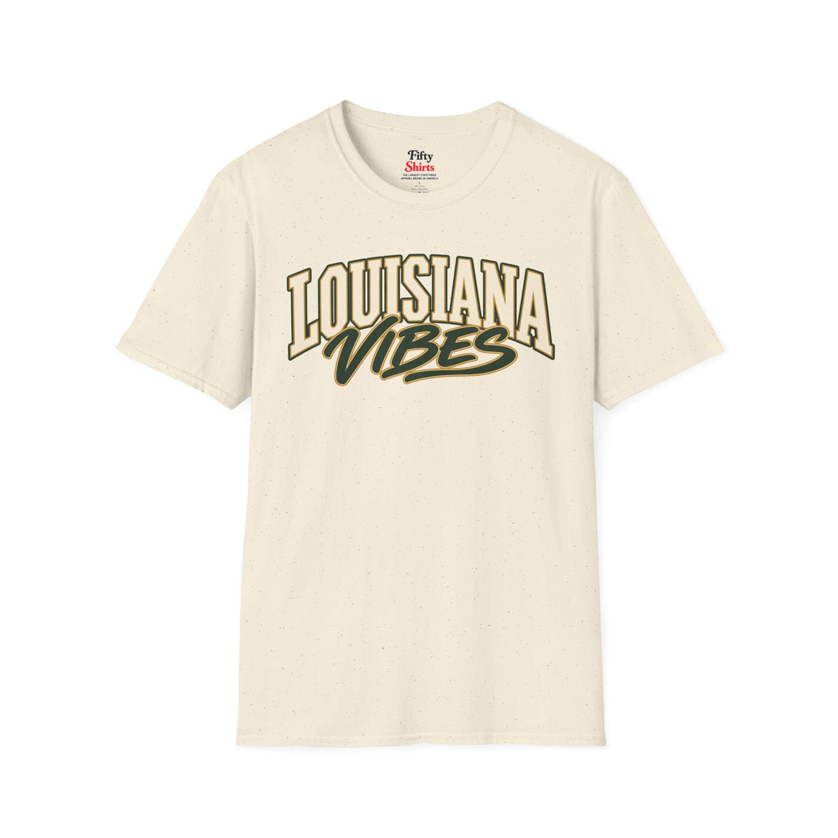 Louisiana Vibes Unisex Softstyle T Shirt State Name Graphic Tee