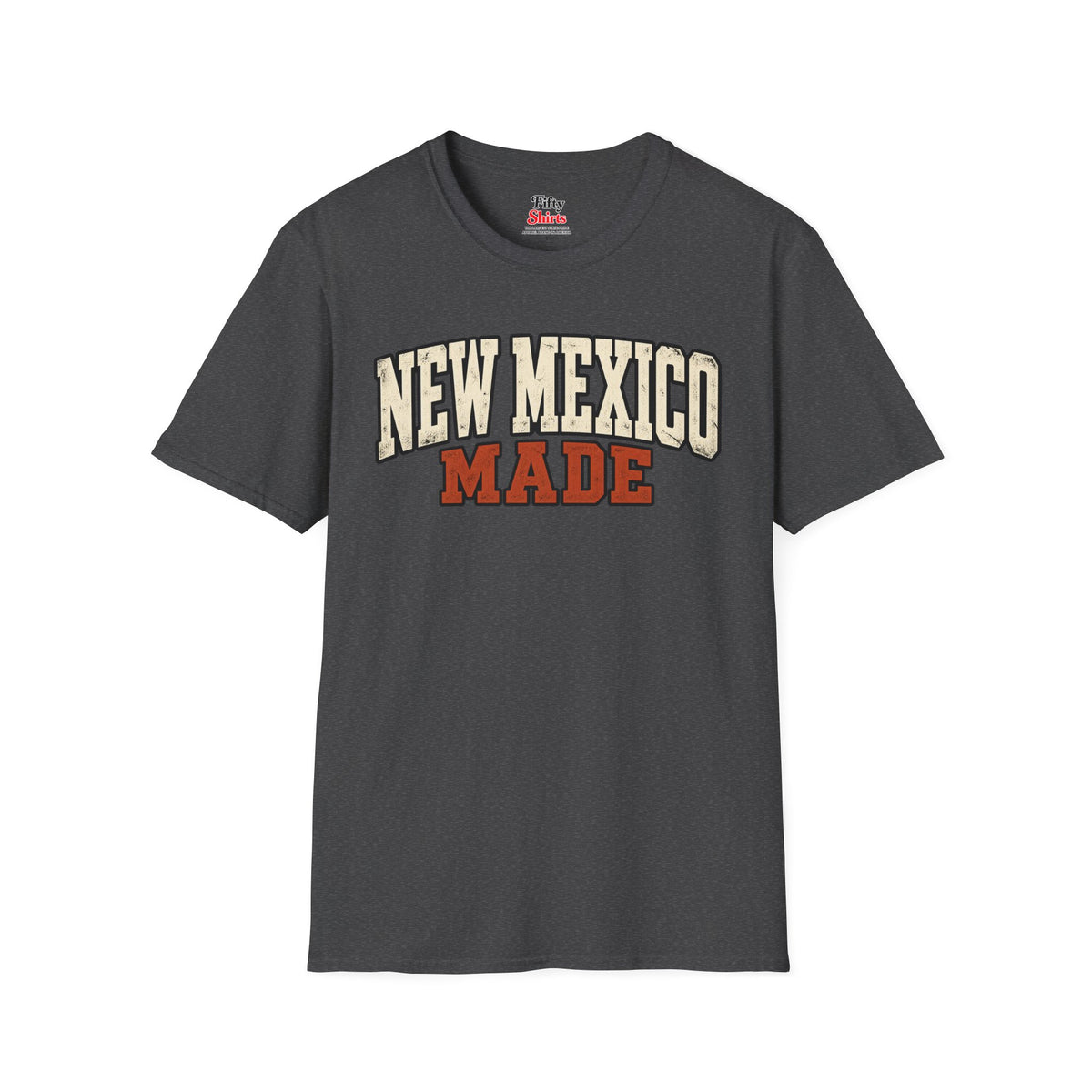 New Mexico Made Unisex Softstyle T Shirt State Name Graphic Tee