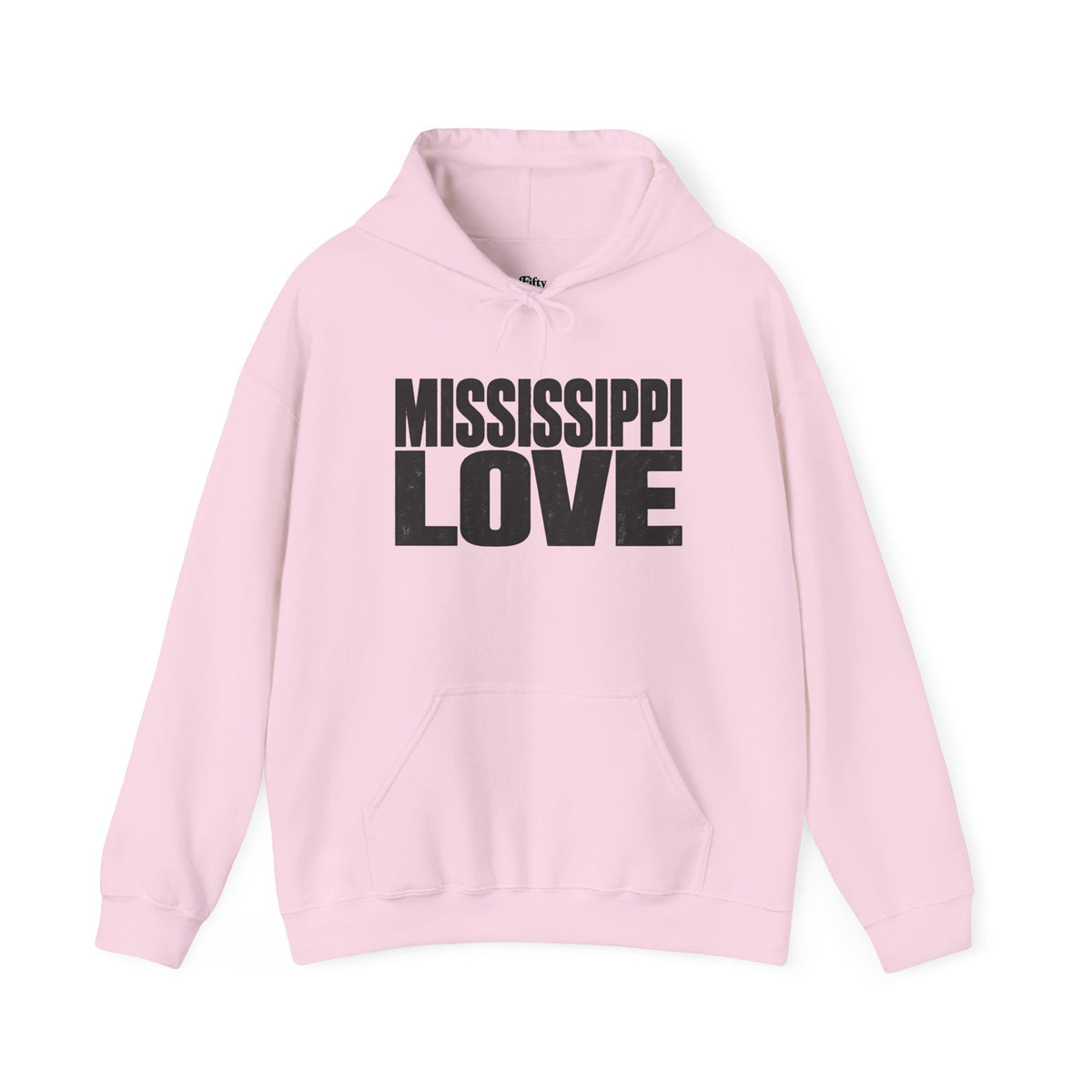 Mississippi Love Unisex Hoodie State Name Graphic