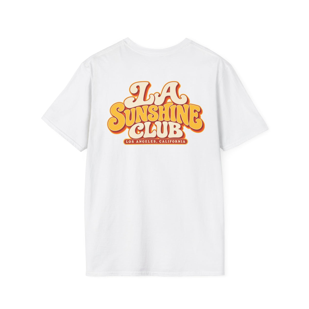 LA Sunshine Club Los Angeles Unisex Softstyle Graphic Tee